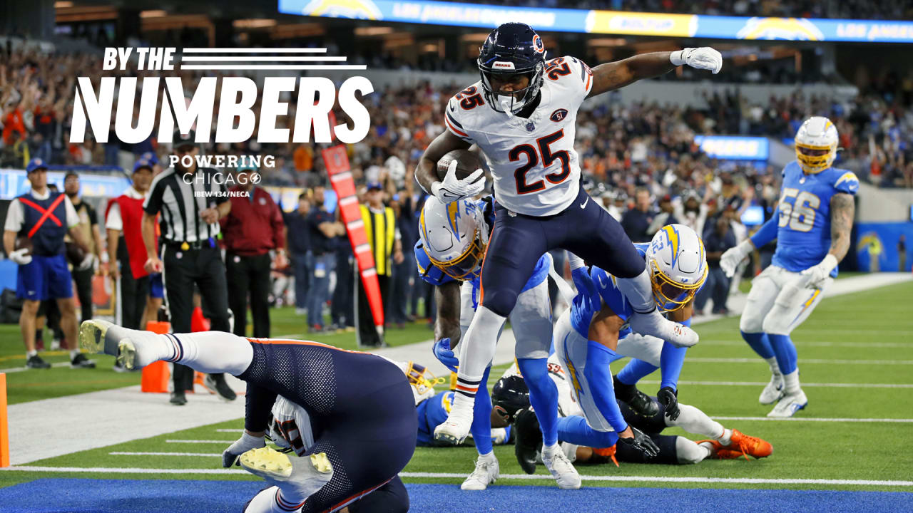 By The Numbers: Bears Vs. Chargers | 2023 Week 8