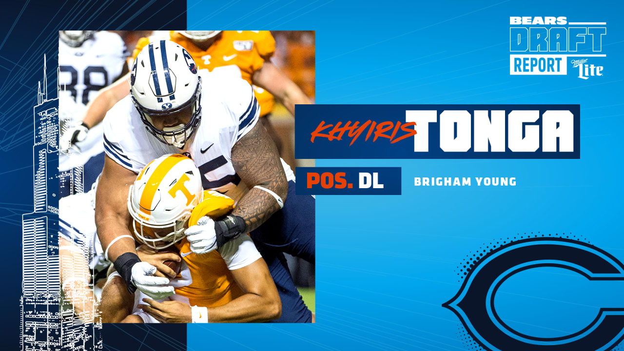 2021 NFL Draft Defensive lineman Khyiris Tonga, BYU, Round 7, Pick 250