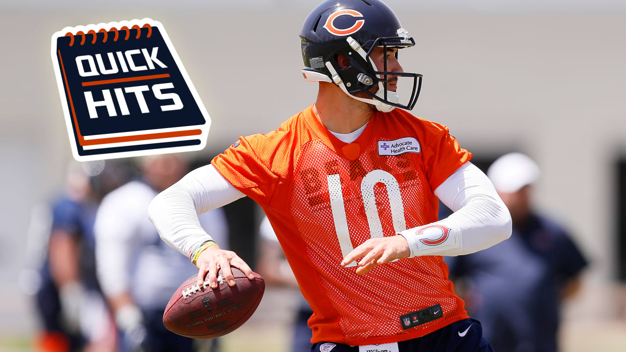 New Bears Moore, Edmunds shine in OTA practice