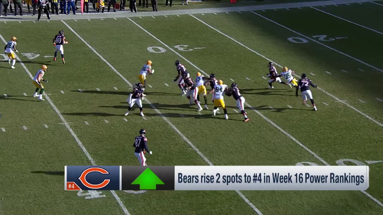 Bears Jump To No 4 In Week 16 Power Rankings