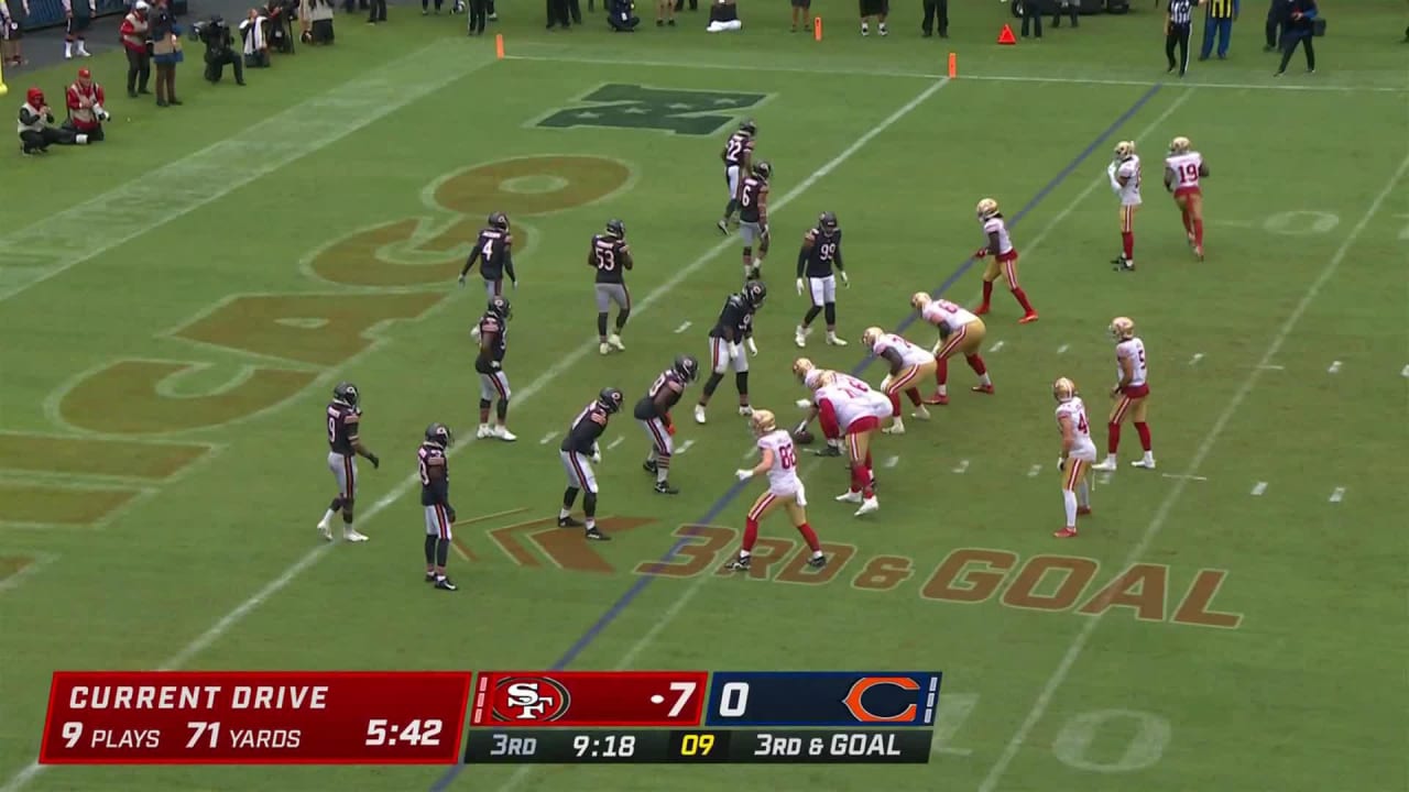 Roquan Smith, Dominique Robinson swarm Trey Lance for red zone sack