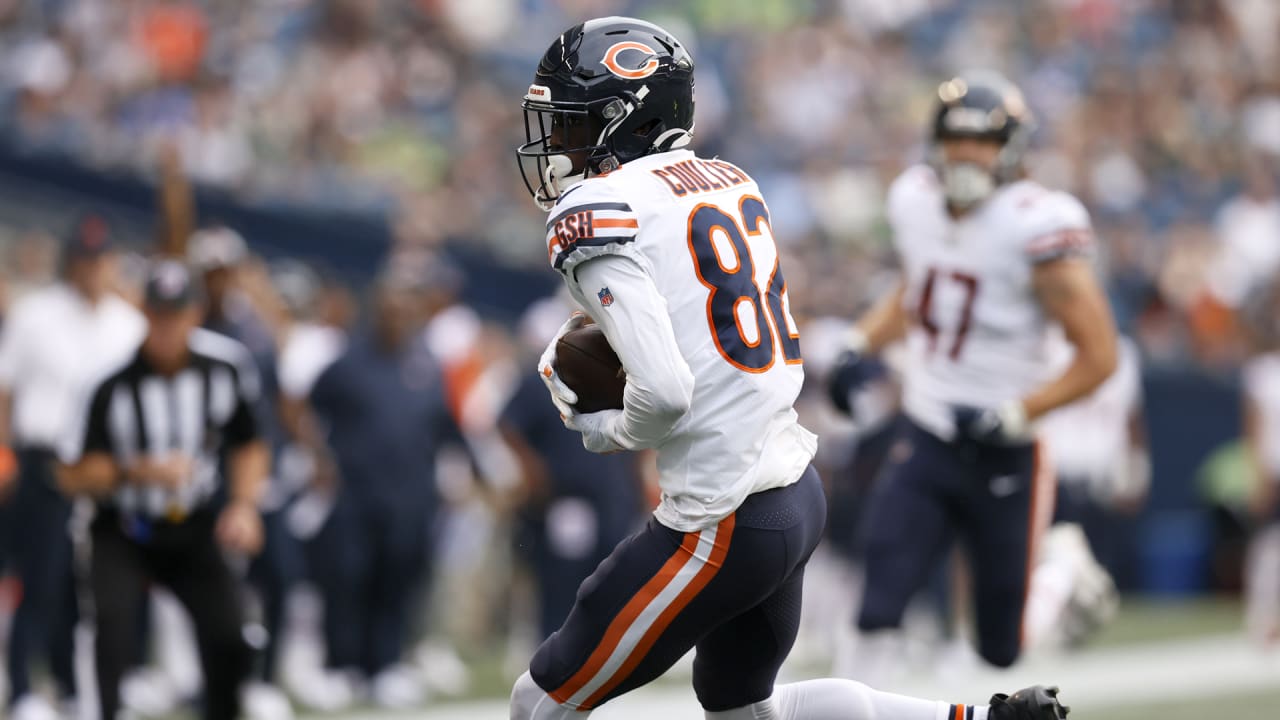 Chicago Bears wide receiver Isaiah Coulter during pregame of an