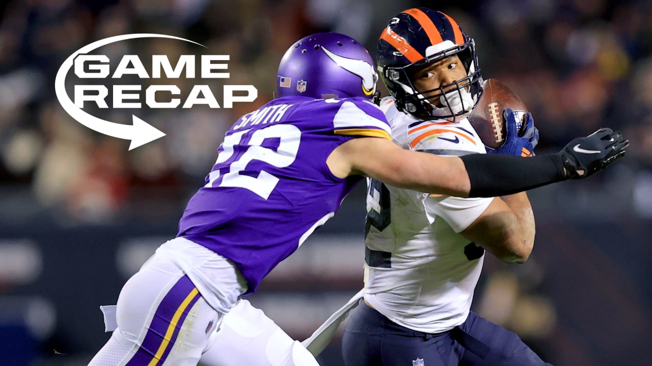 Bears fall to 4-10 with loss to Vikings on Monday Night Football