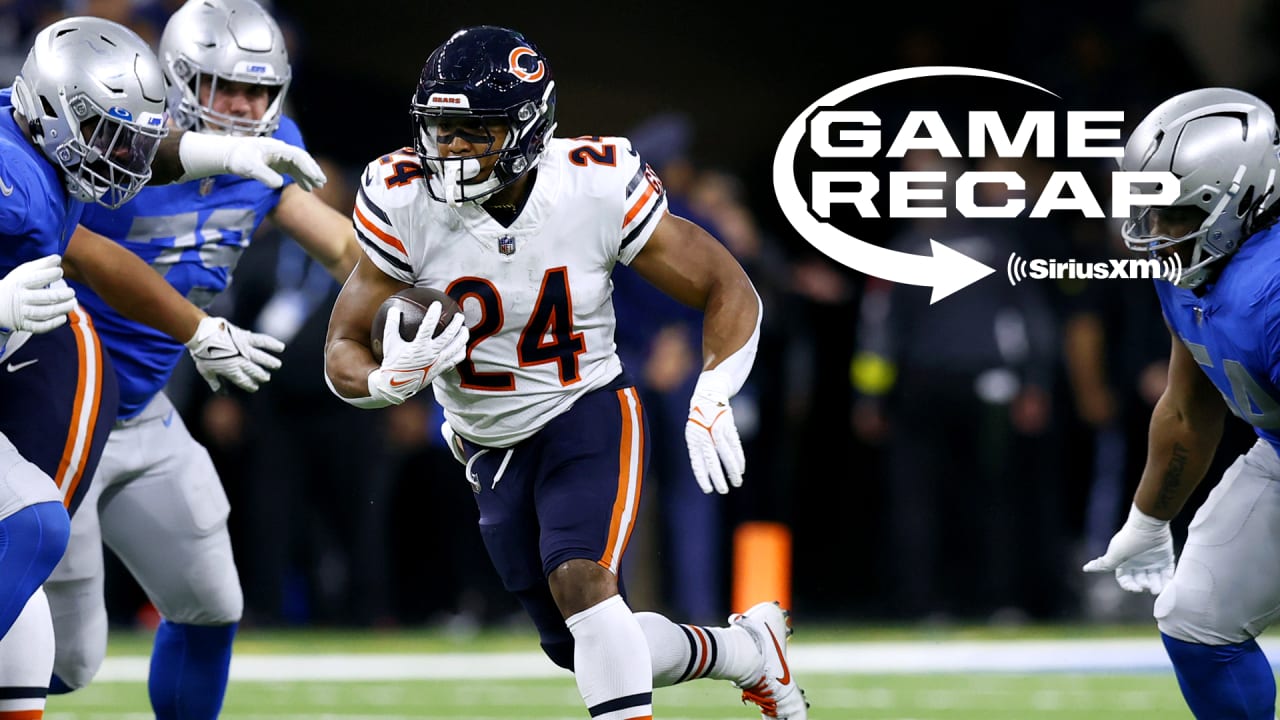 Bears fall to Lions in Detroit Game Recap