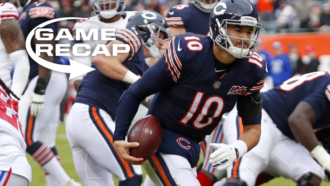 Game Recap Chicago Bears hold on to defeat New York Giants