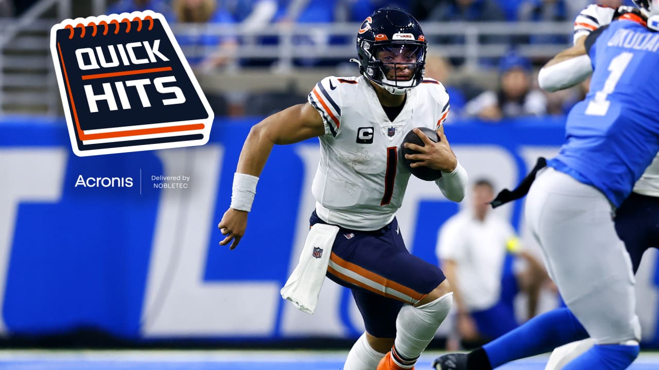 Chicago Bears Name Captains: Justin Fields, D.J. Moore, Eddie