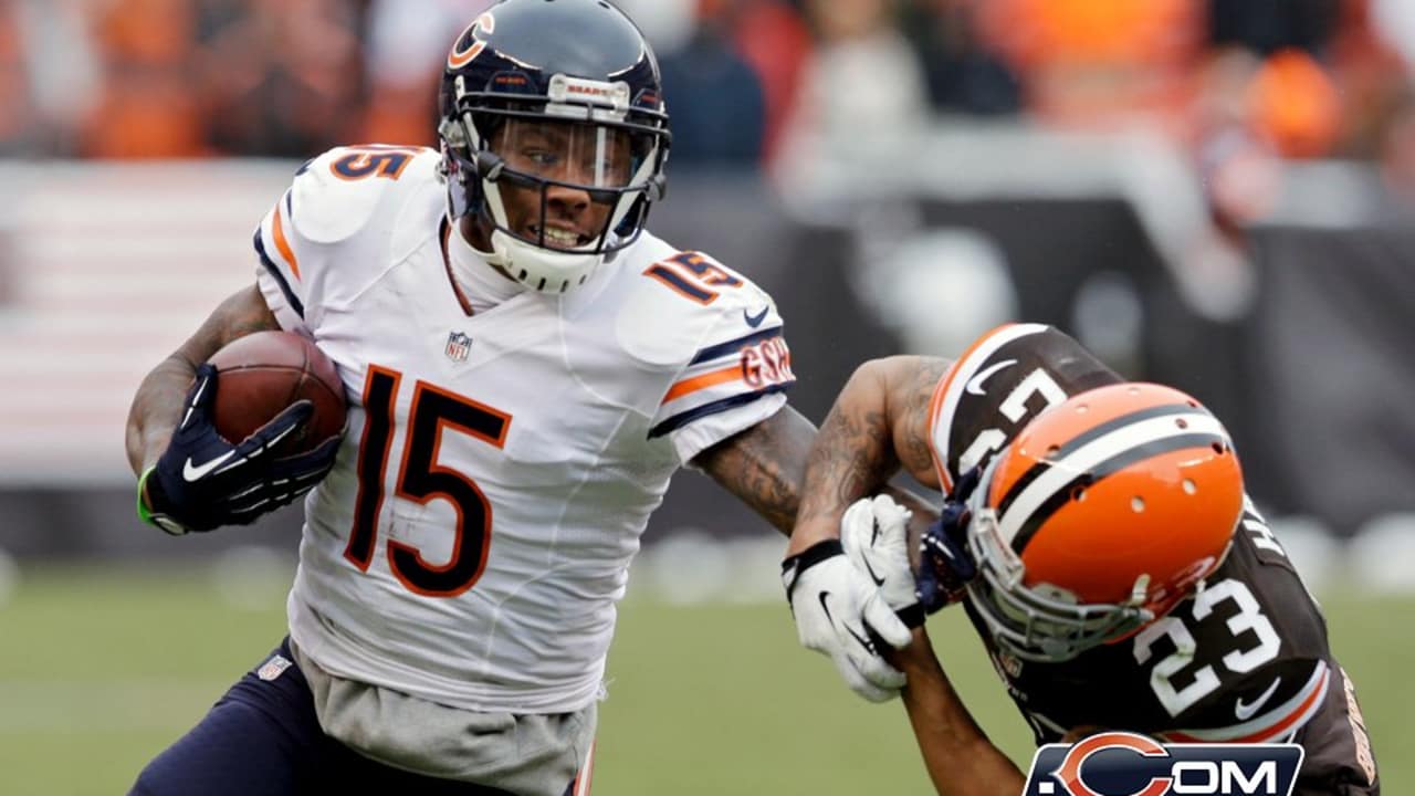 Chicago Bears wide receiver Brandon Marshall in a 2014 game