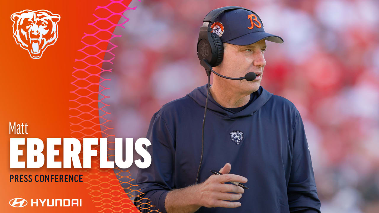 Why Matt Eberflus thought Bears pass game improved vs. Giants – NBC Sports  Chicago