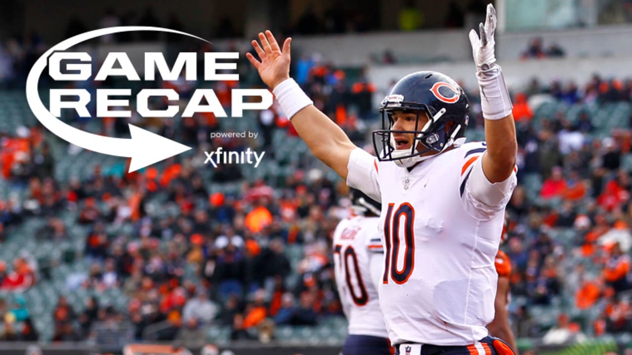 Game Recap: Bears dominate Bengals, win 33-7