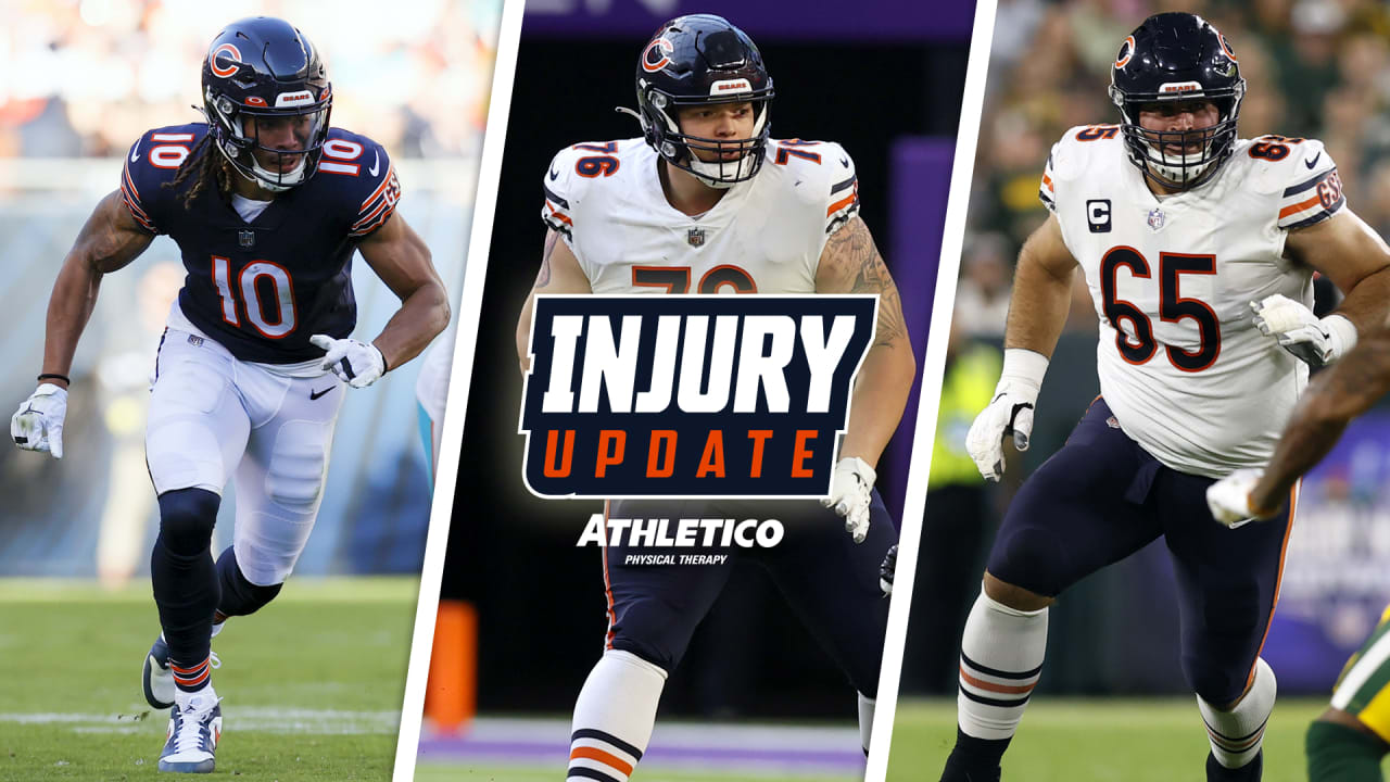 Bears impacted by injuries at two key spots Injury Update BVM Sports