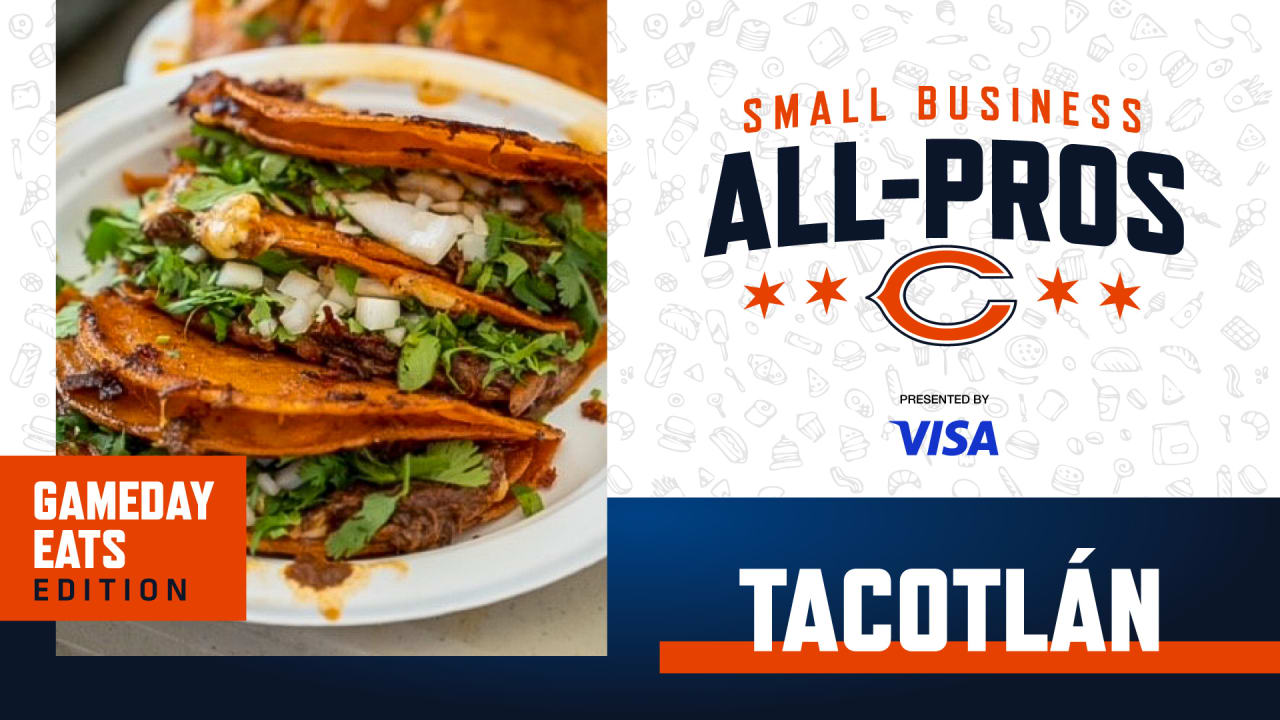 Bears recognizing Tacotlán as second Small Business All-Pros