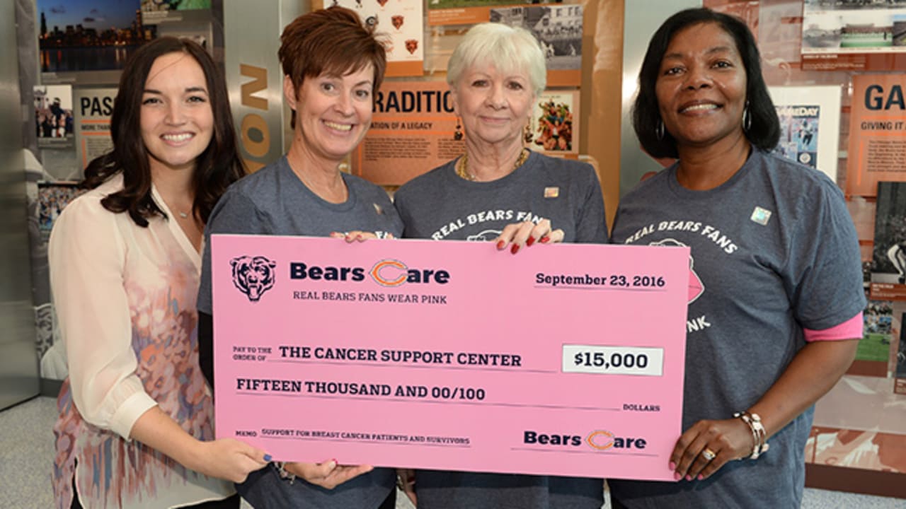 chicago bears real fans wear pink