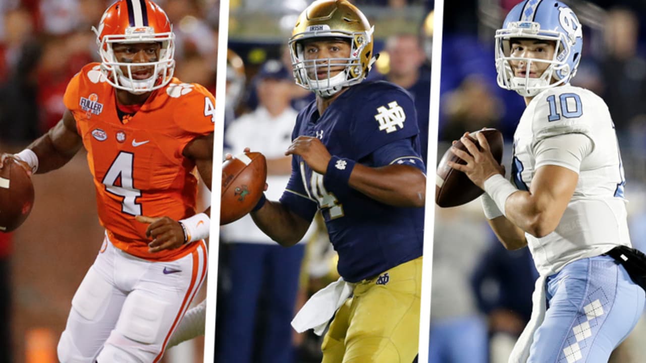Quarterbacks meet media at Combine