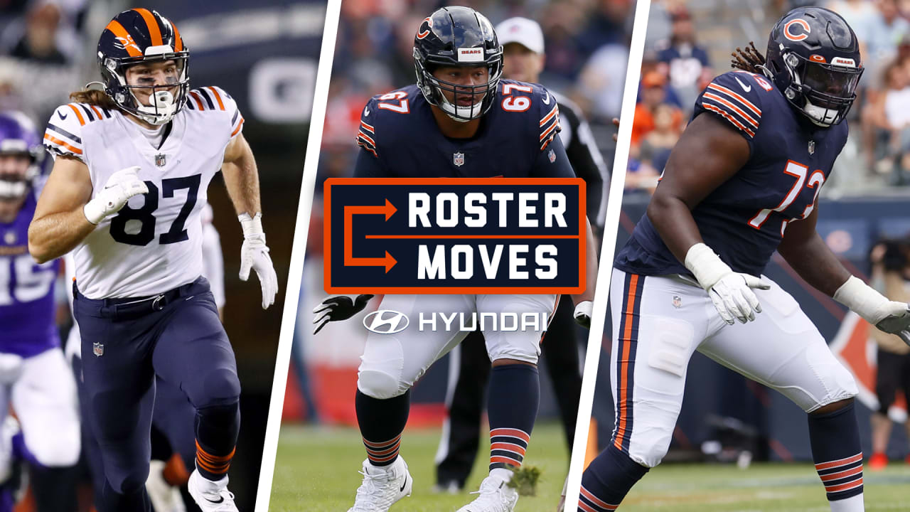 Bears tender three exclusive rights free agents