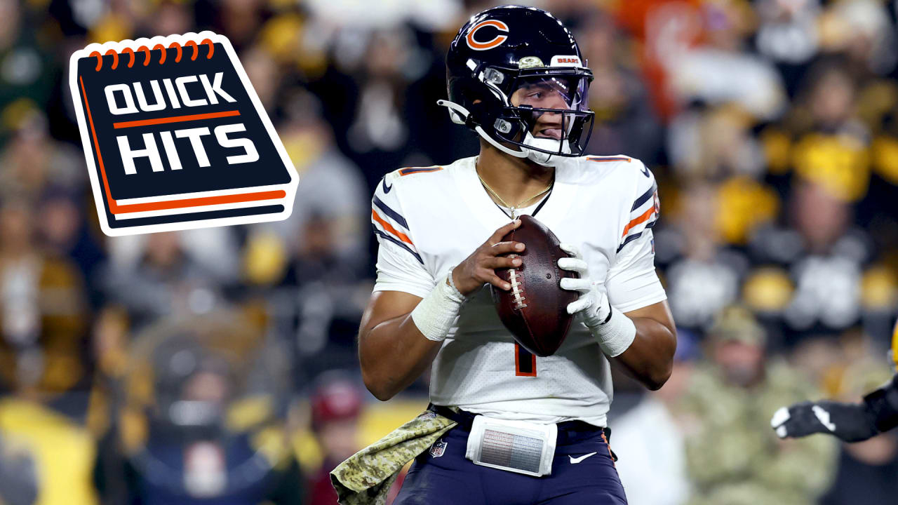 Bears' Justin Fields cracks top 10 in NFL.com's QB rankings