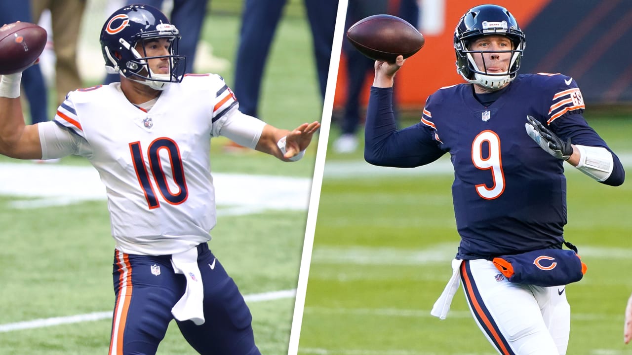 Nick Foles officially in, Mitch Trubisky out as Bears' starting QB 