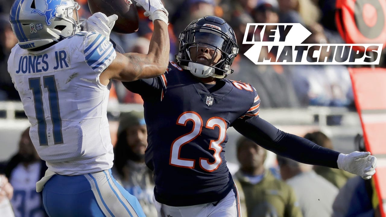 Week 13 Key Matchups Chicago Bears at Detroit Lions