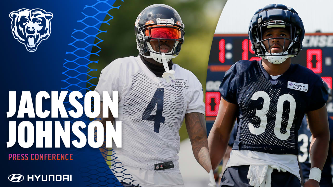 Eddie Jackson and Roschon Johnson 'Iron sharpens iron' Press Conference