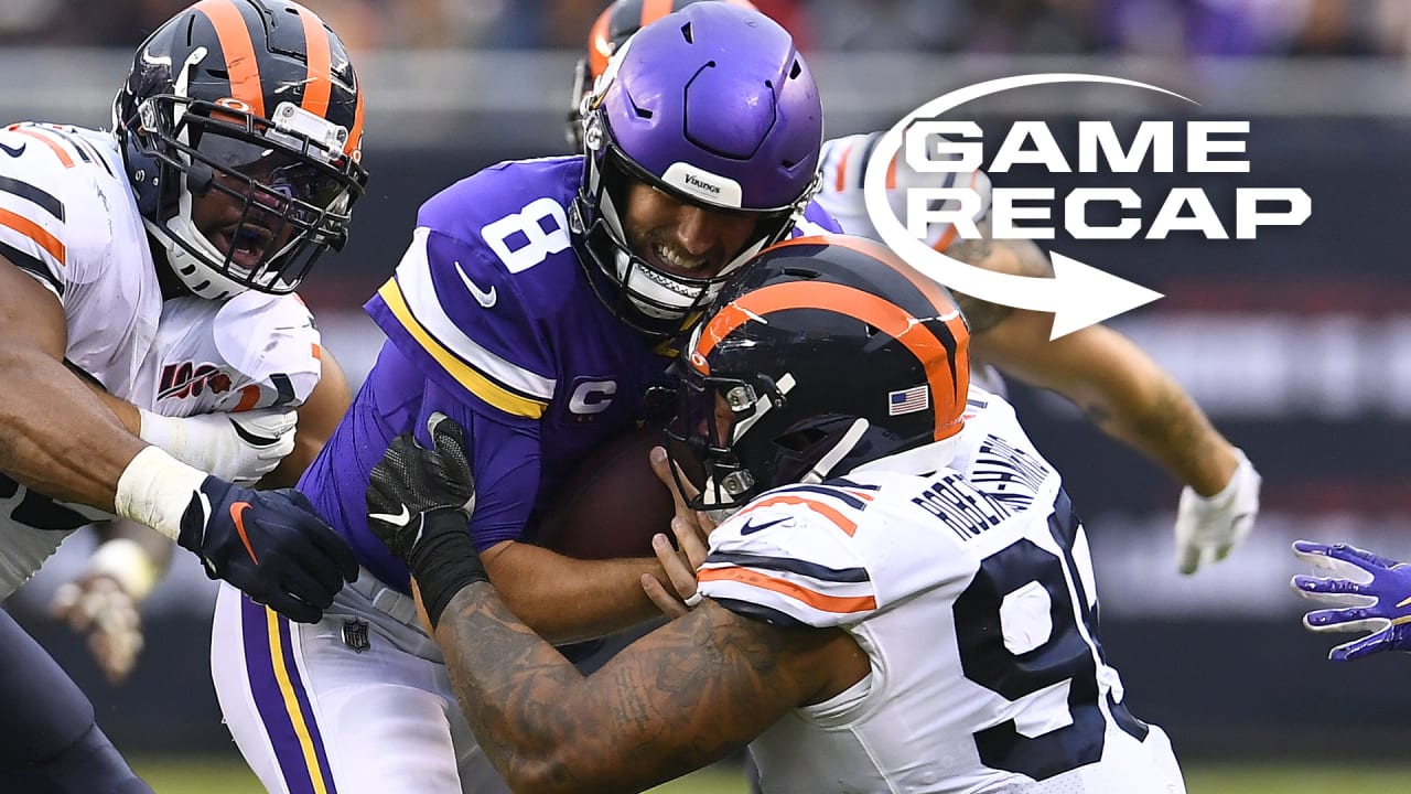 Chicago Bears' defense stifles the Minnesota Vikings: Recap, score