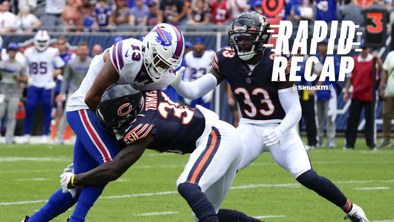 Rapid Recap Bears close preseason with loss to Bills