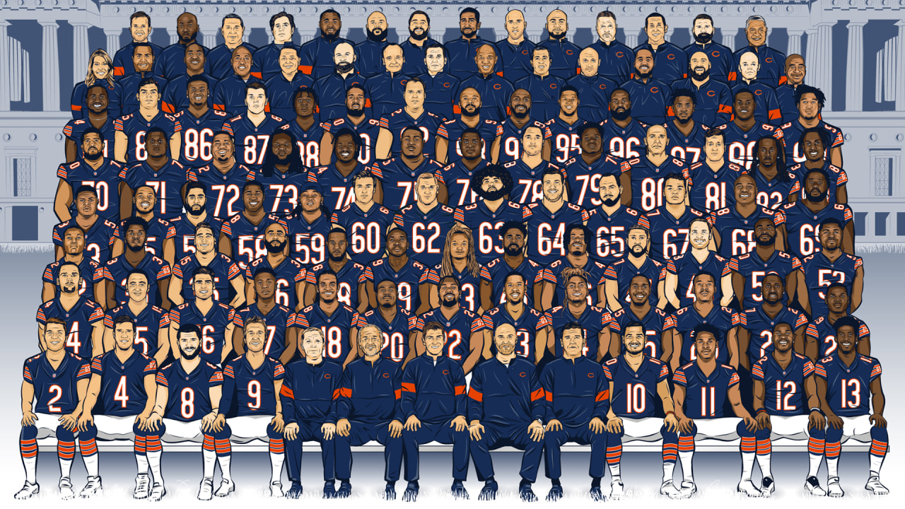 Bears team photos through the years