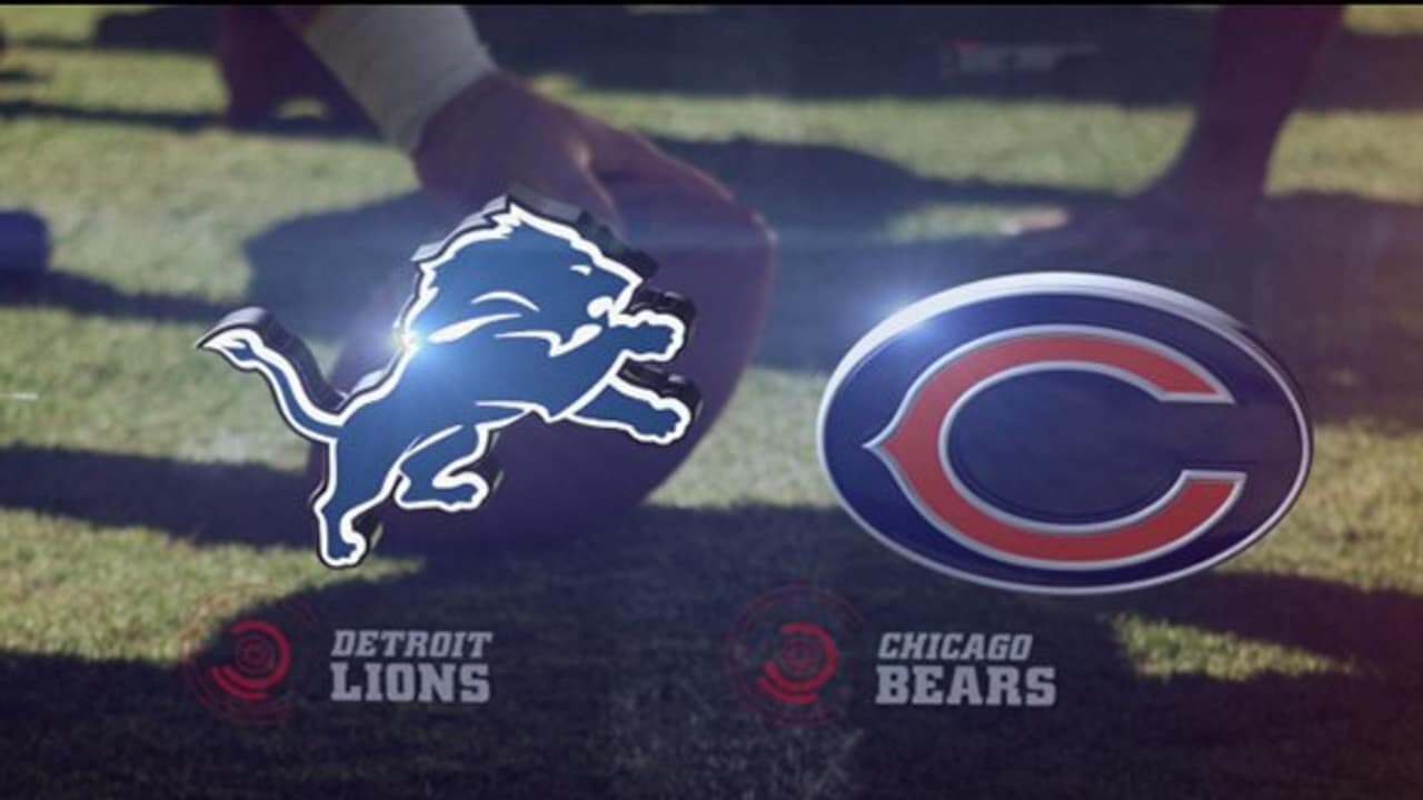 NFLN Lions vs. Bears highlights