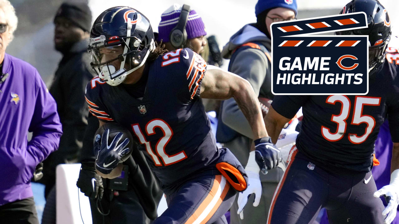 Highlights: Bears vs. Vikings, 2022 Week 18