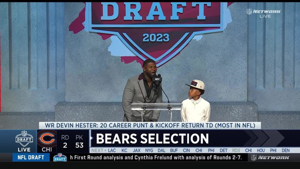 Pick announcement: Bears select Dominique Robinson