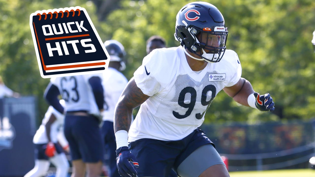 Bears DE Trevis Gipson working to rewrite story after down 2022