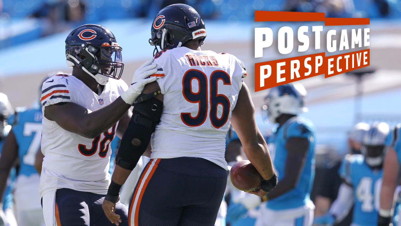 Postgame Perspective Chicago Bears move into firstplace tie with