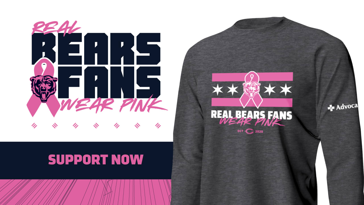 Chicago Bears unveil new 'Real Bears Fans Wear Pink' shirts