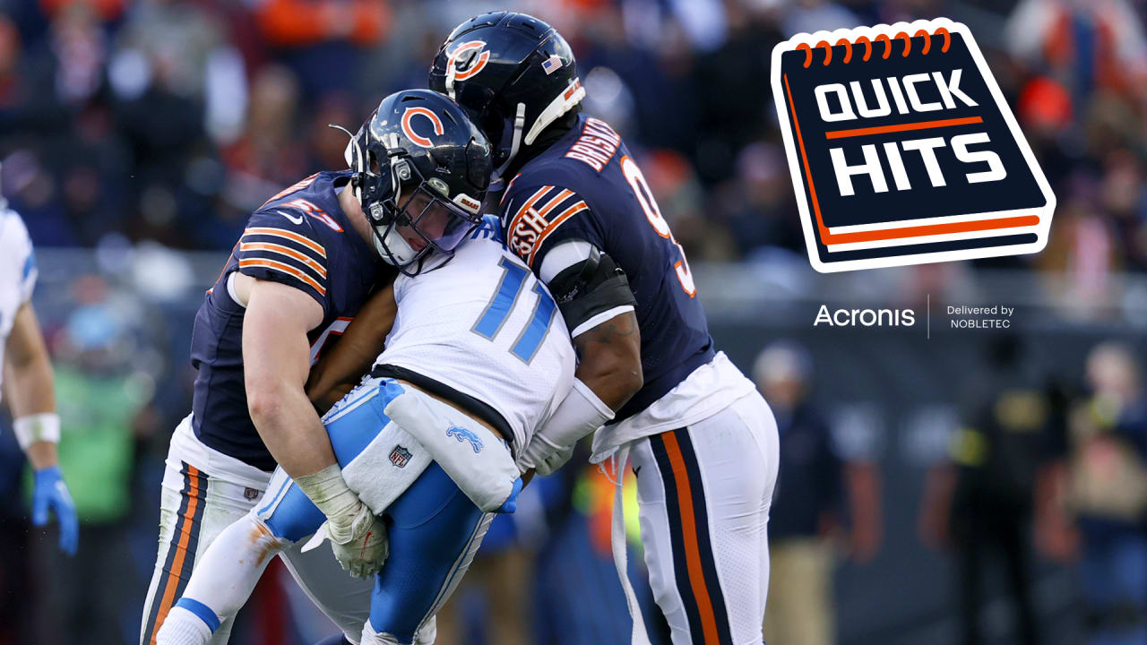 Bears' defense the letdown on Sunday