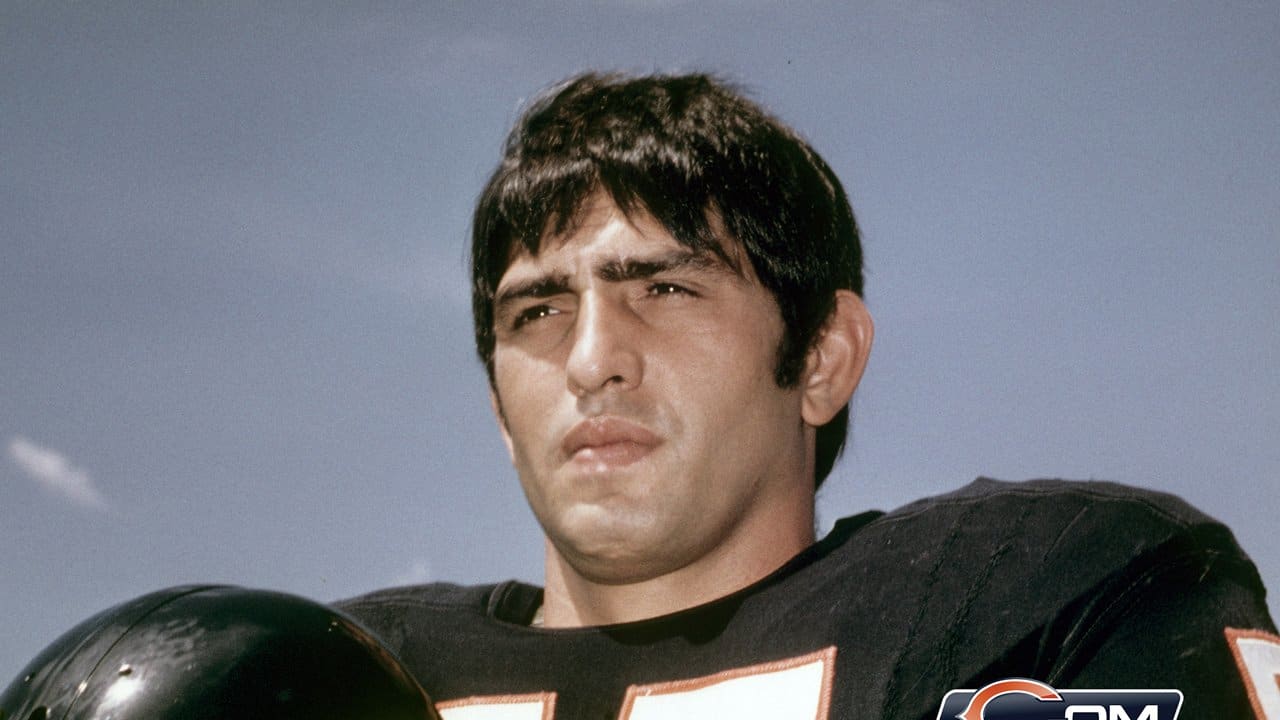 1973 Chicago Bears Team Issued Doug Buffone 7 x 8 5/8 Color photo c06171