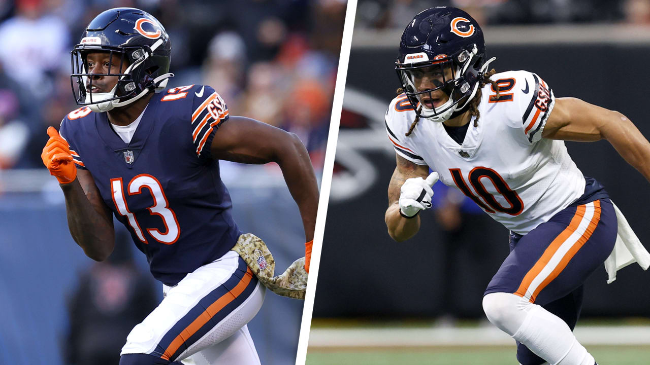 More receiving yards for Bears: Byron Pringle or Velus Jones Jr.?