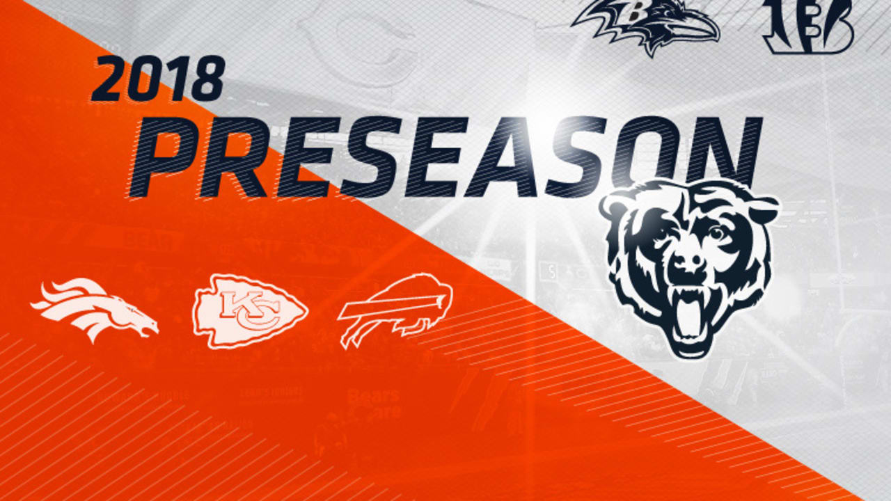 Bears announce preseason opponents