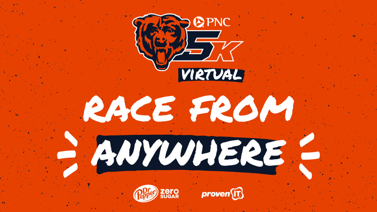 Chicago Bears to host 2021 PNC 5K, Kids Dash virtually from June 14-July 31