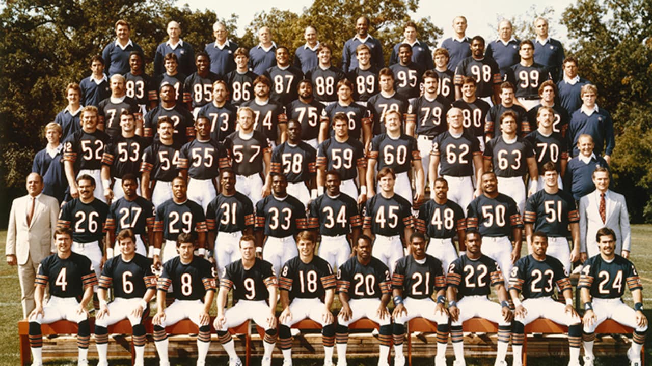 Super Bowl 20 Bears Roster