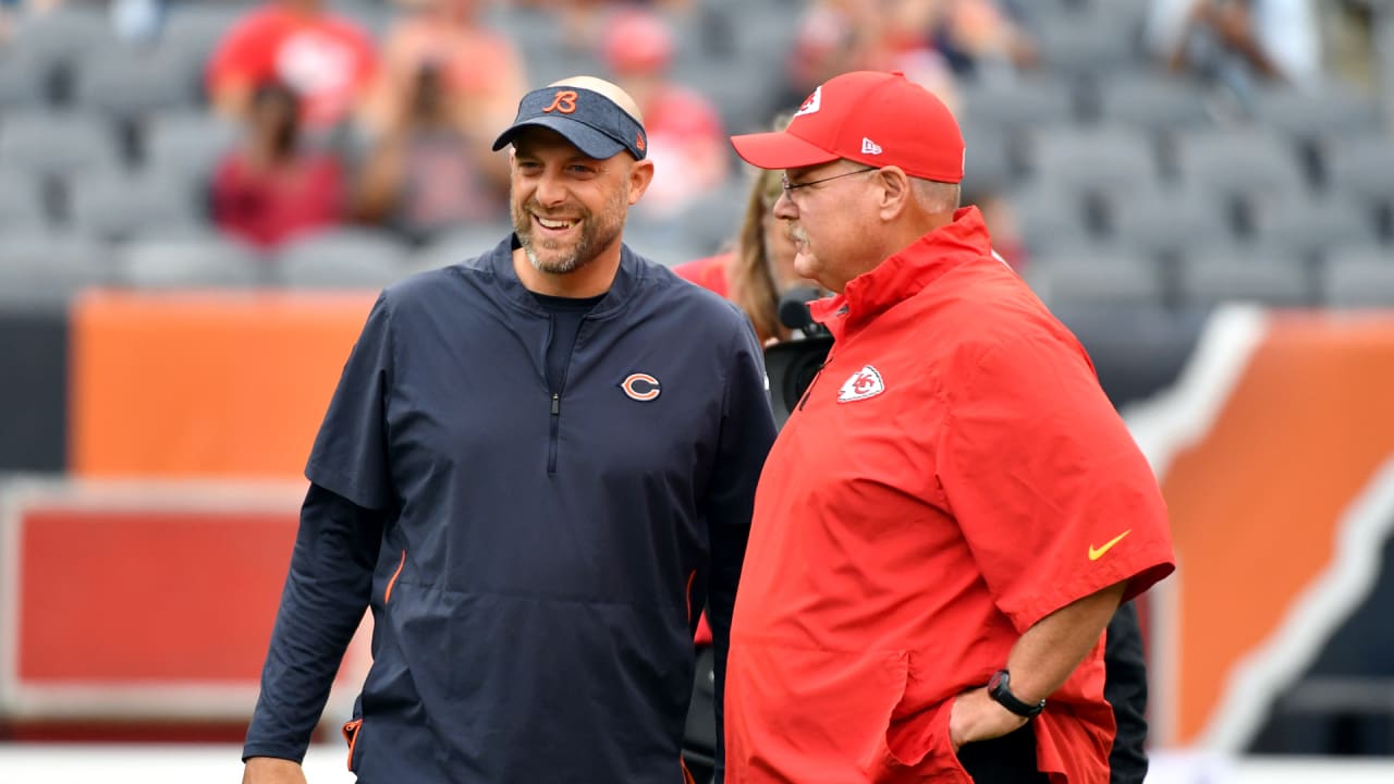 Matt Nagy considers mentor Andy Reid ‘family to me’