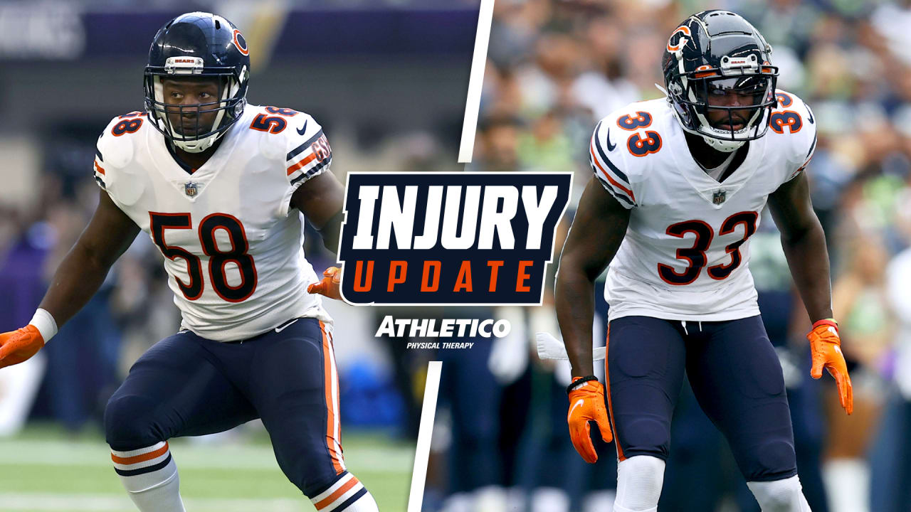 Chicago Bears injury report: Jaylon Johnson, Eddie Jackson both sit out  practice