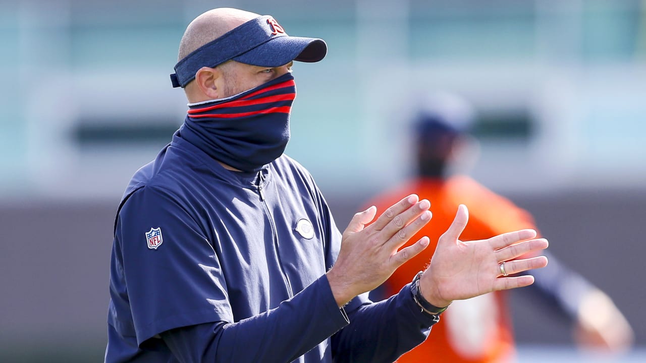 Chicago Bears head coach Matt Nagy: 'We know we can be a lot better'