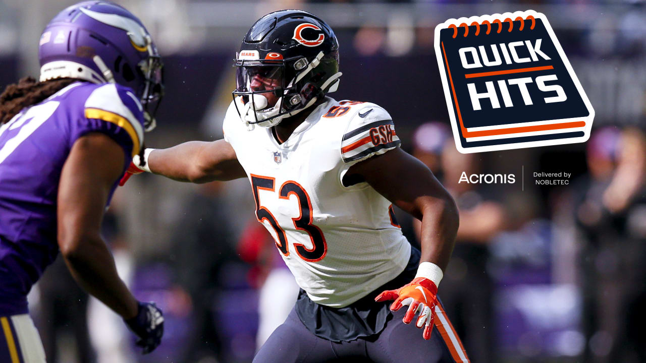 Bears defense aims for faster starts Quick Hits BVM Sports