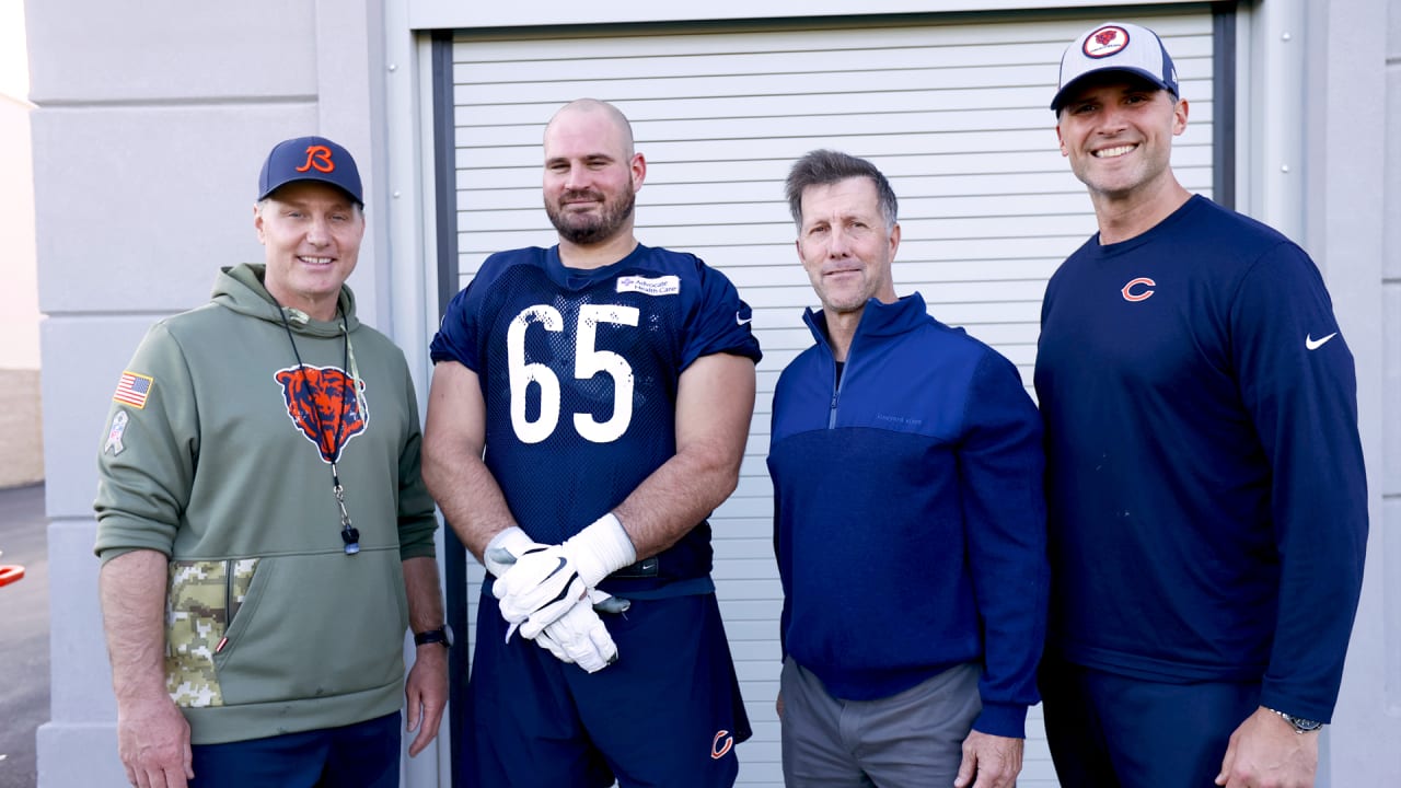 Chicago Bears honor service members for Veterans Day