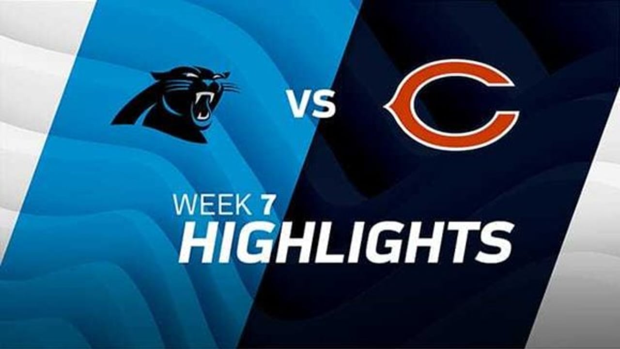 HIGHLIGHTS: Panthers at Bears