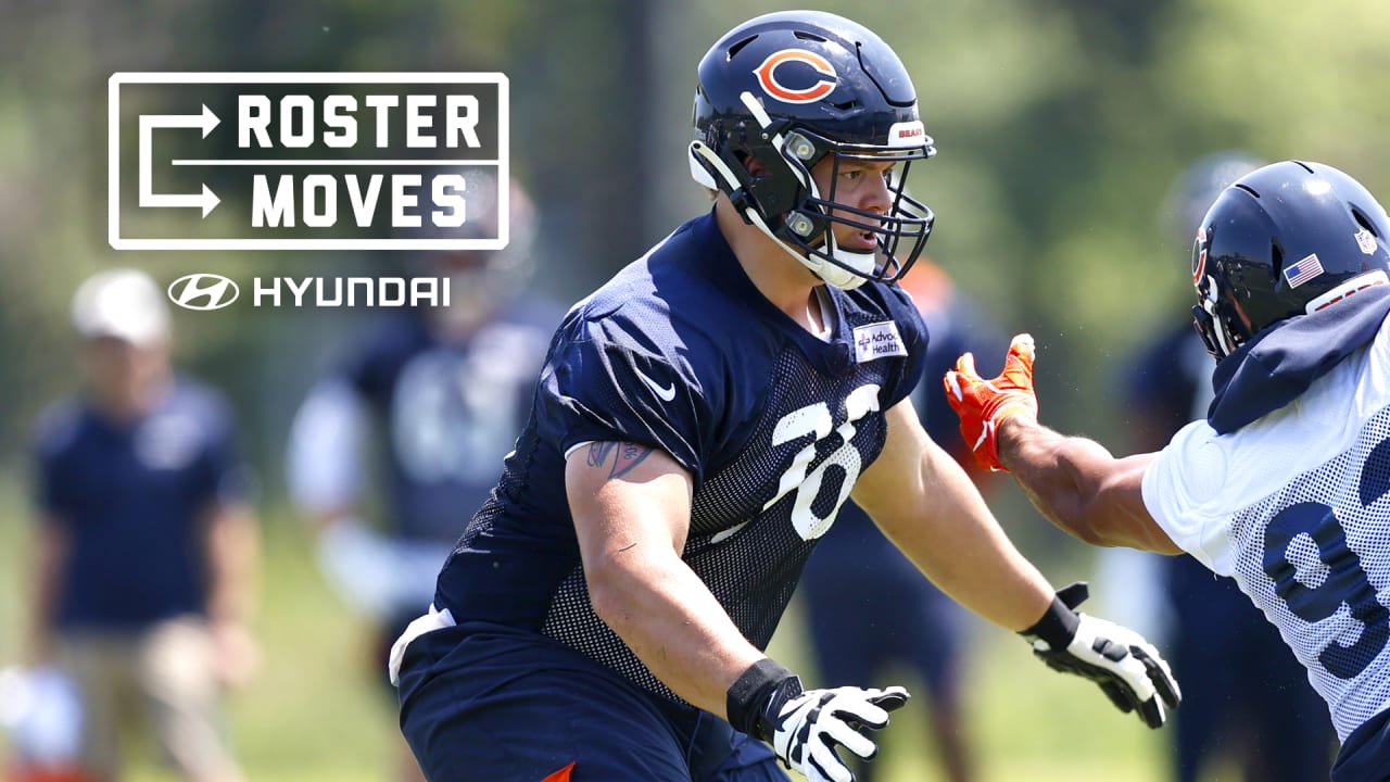 Chicago Bears' updated roster following 2023 rookie minicamp