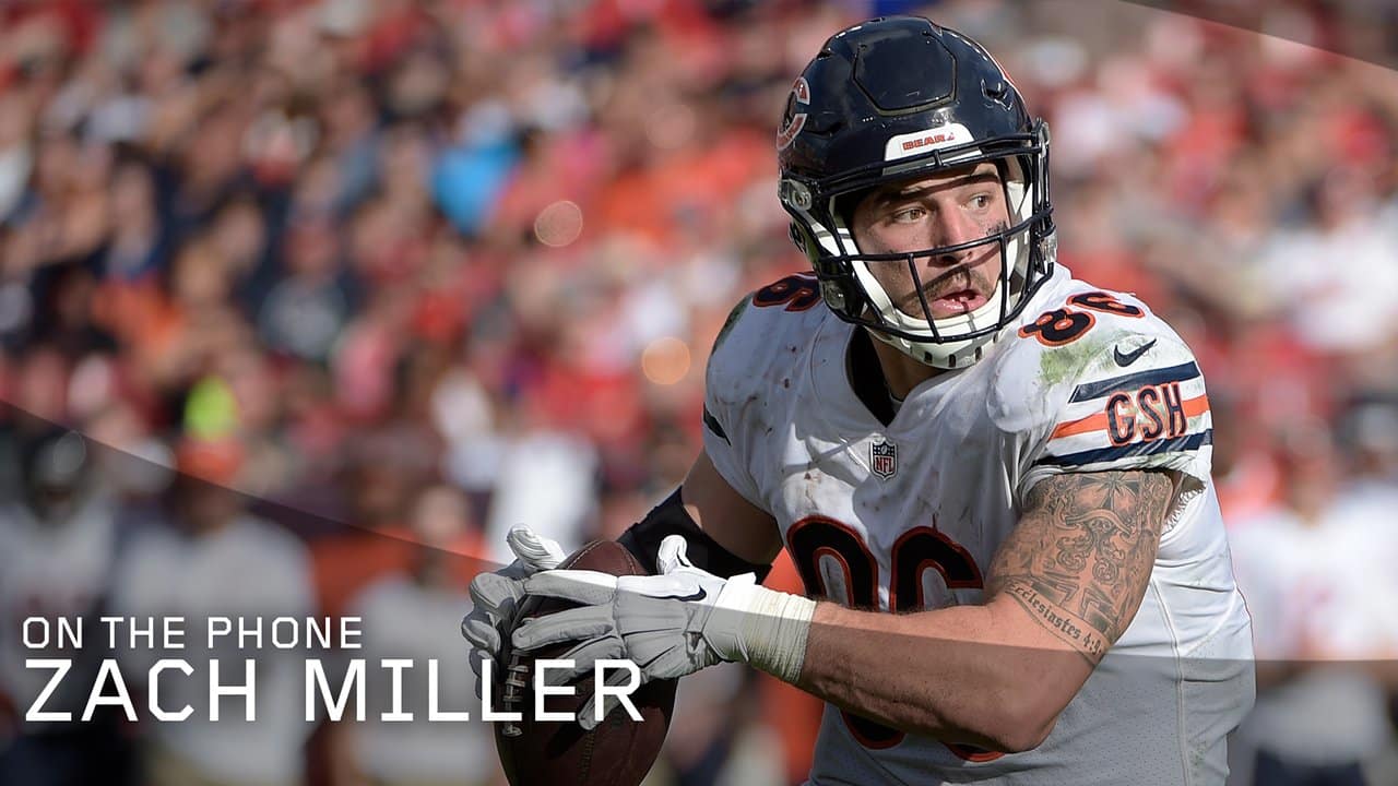 zach miller bears jersey