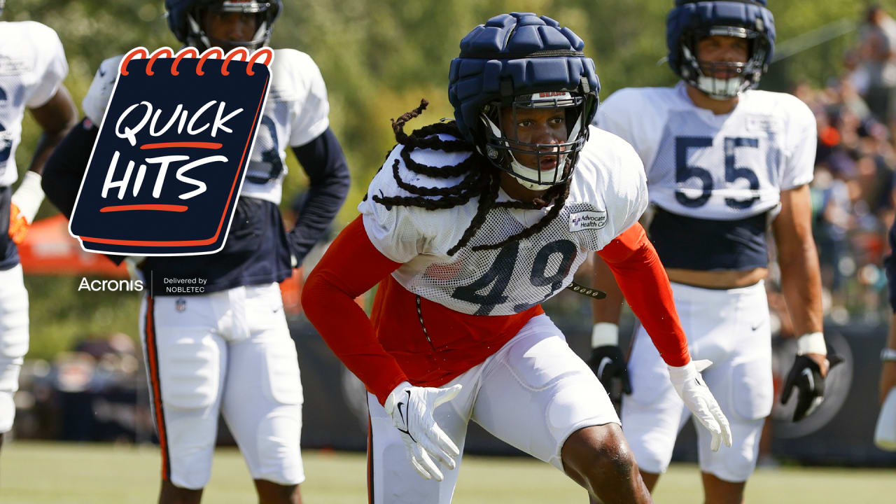 Quick Hits: Edmunds looms large in middle of Bears defense