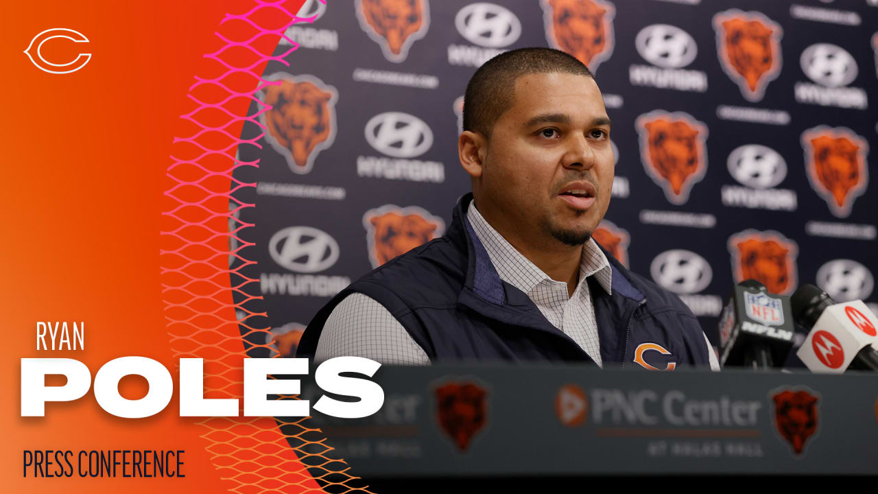 Ryan Poles discusses DJ Moore, free agent signings Press Conference