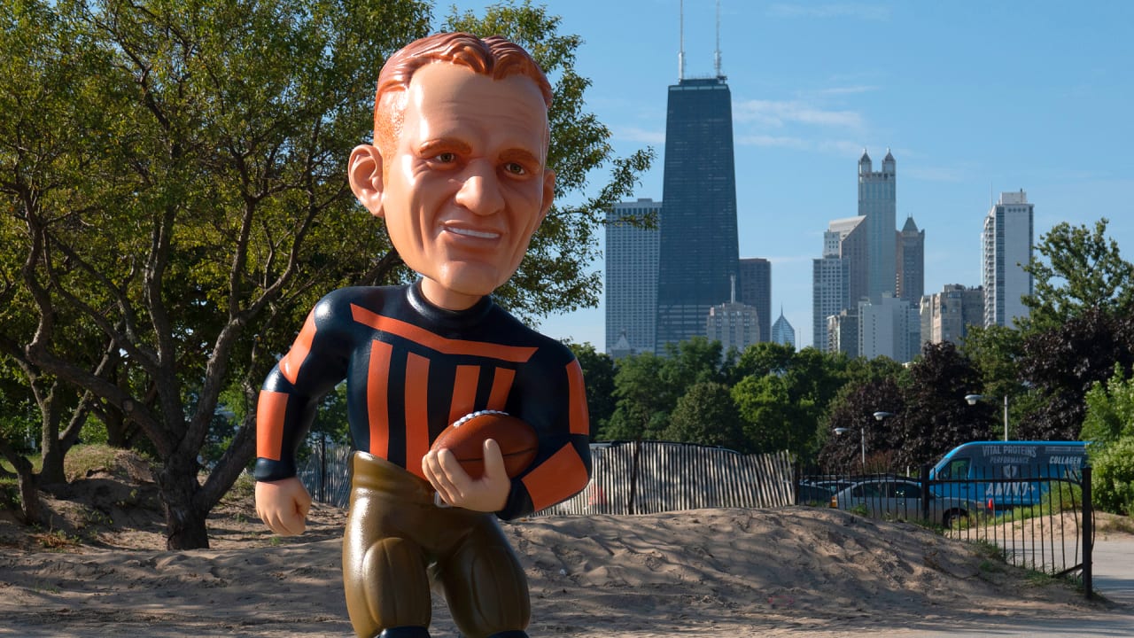 Cleveland Browns Mascot Statue