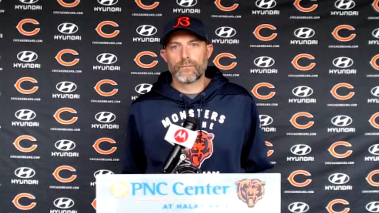 Matt Nagy Press Conference 11.15 | Chicago Bears