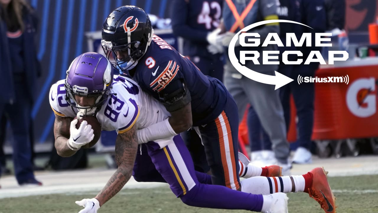 Bears close season with loss to Vikings Game Recap